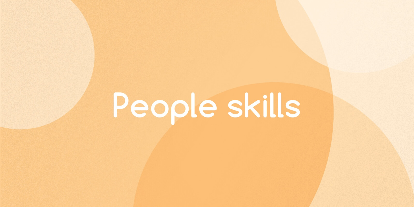 People Skills